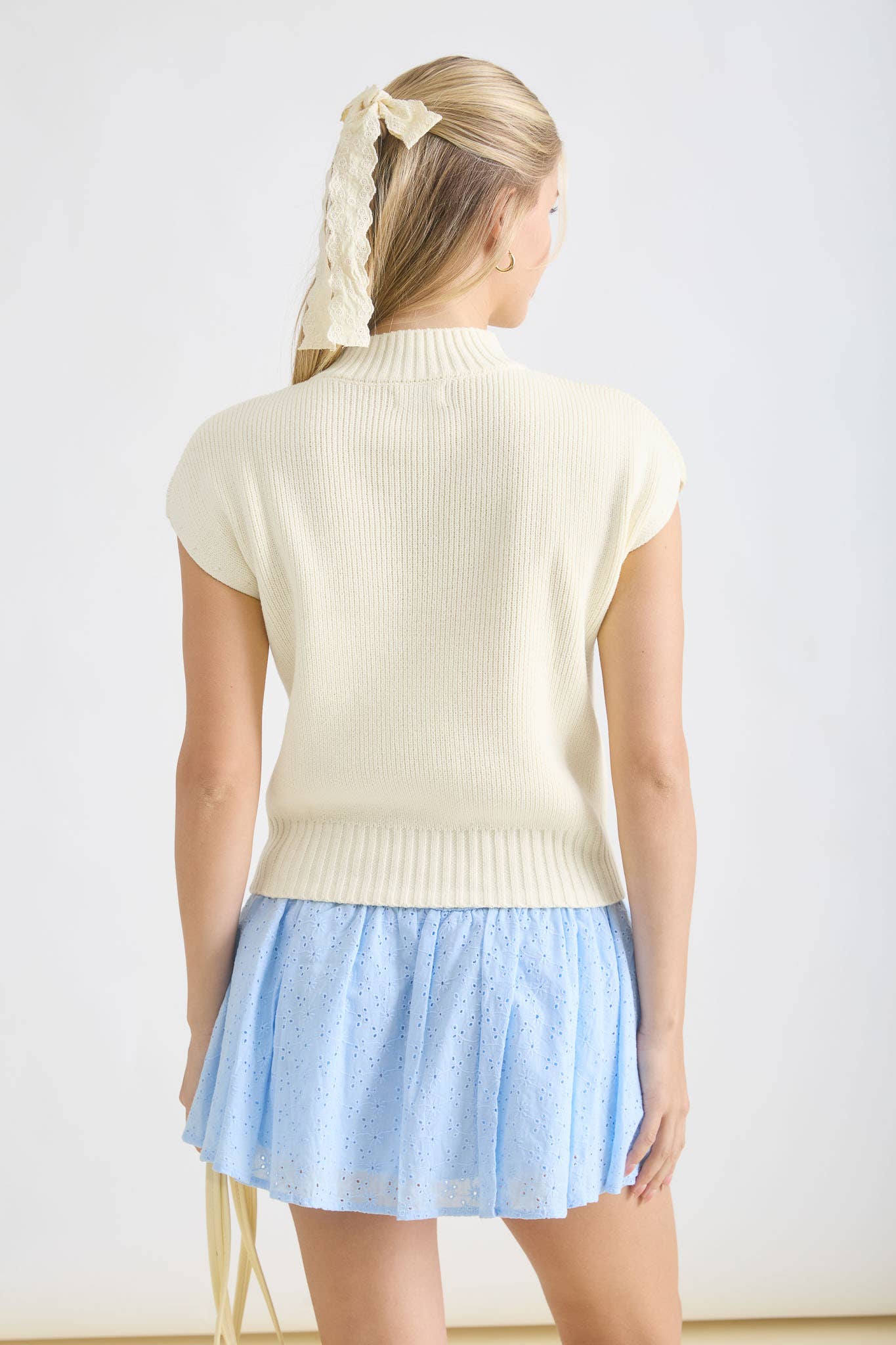 MALLORY SWEATER: MINT