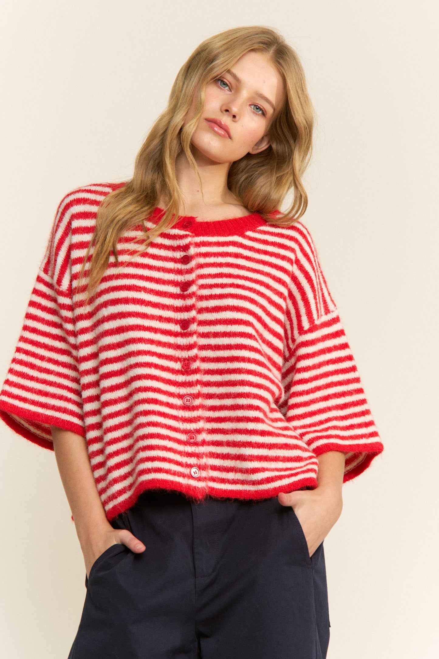 MARLO CARDIGAN | PINK