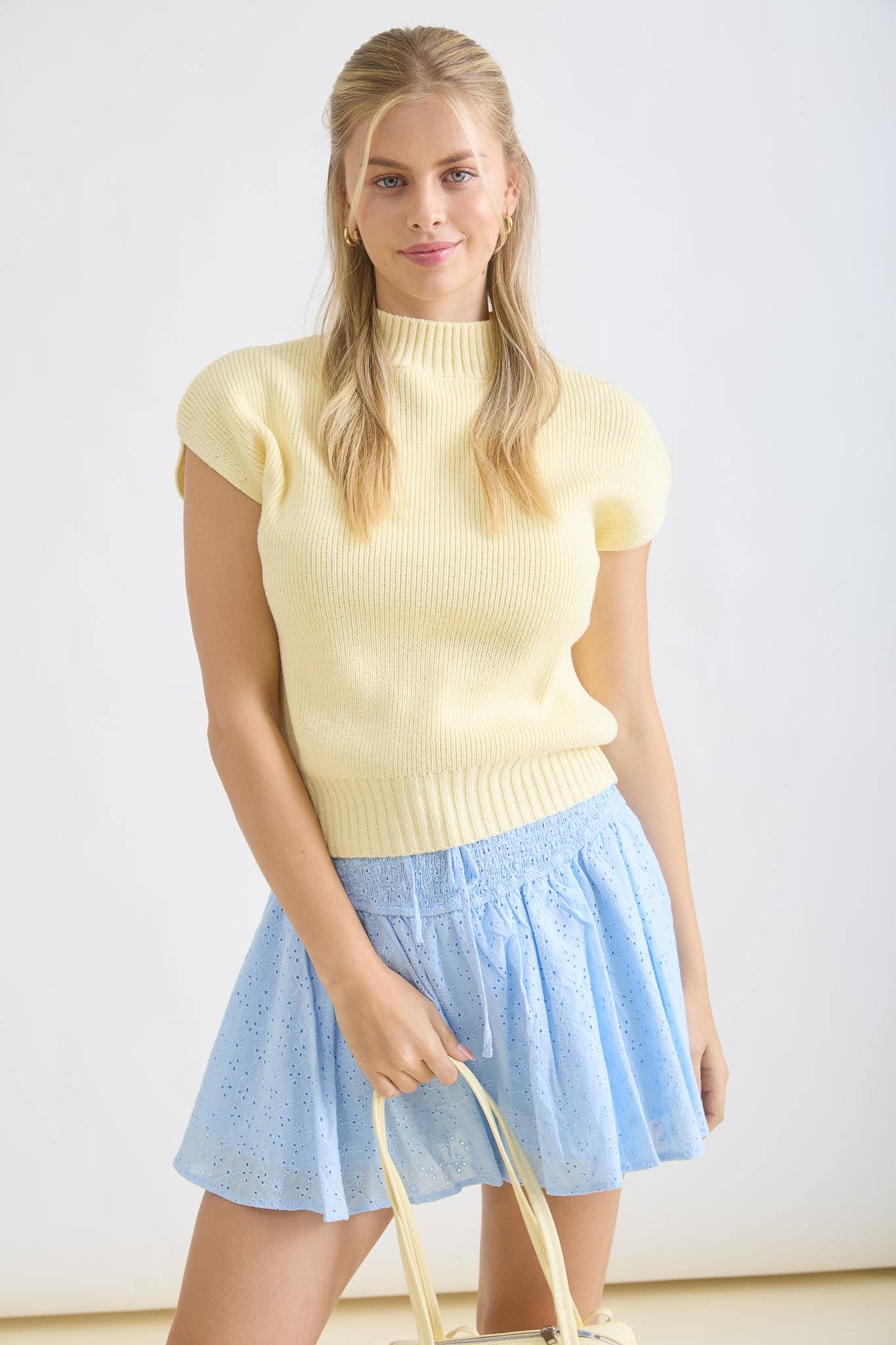 MALLORY SWEATER: MINT
