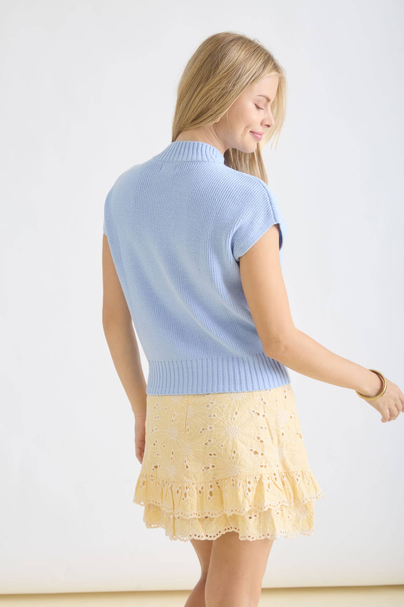 MALLORY SWEATER: BUTTER YELLOW