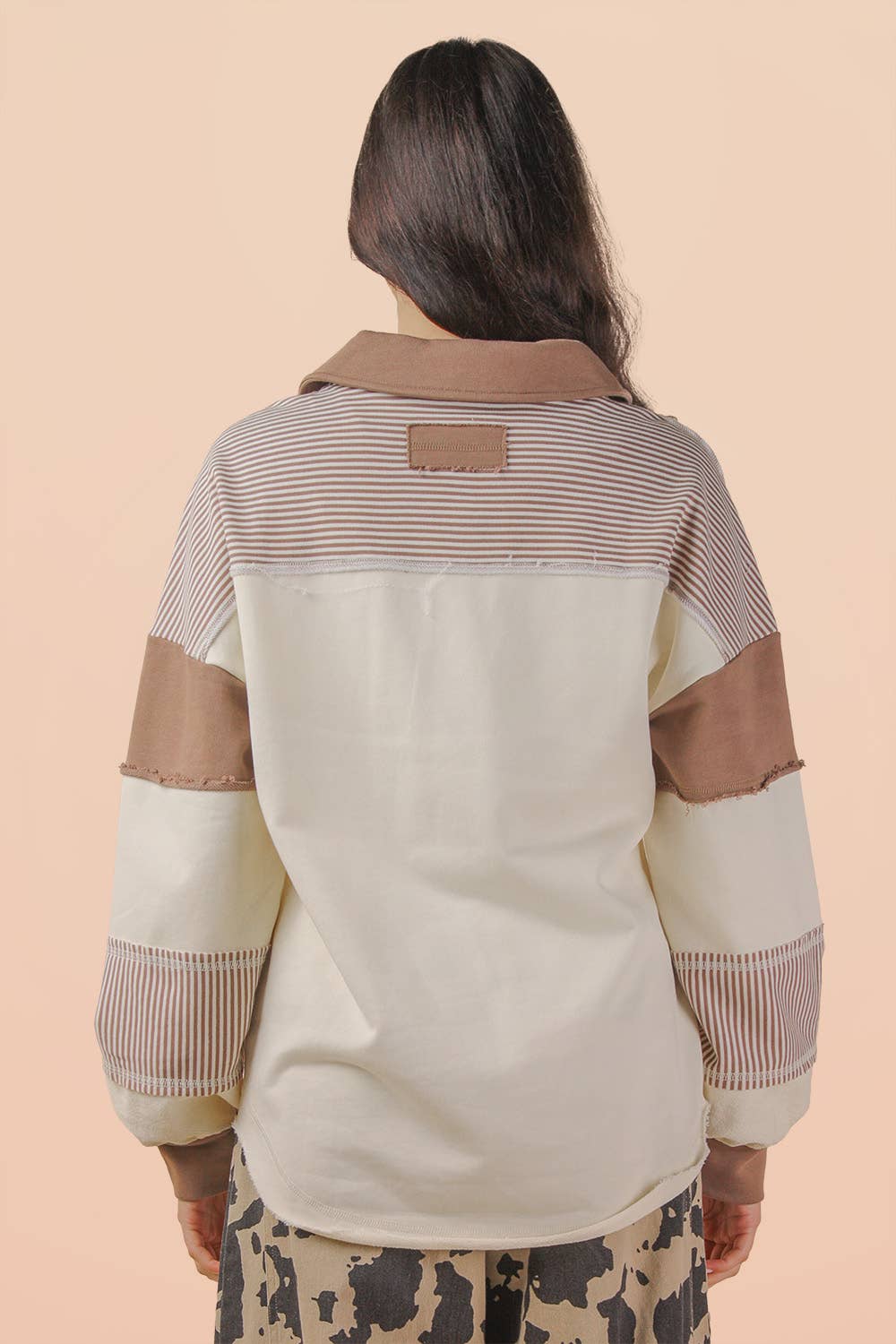 MEG COLOR-BLOCK LONG SLEEVE