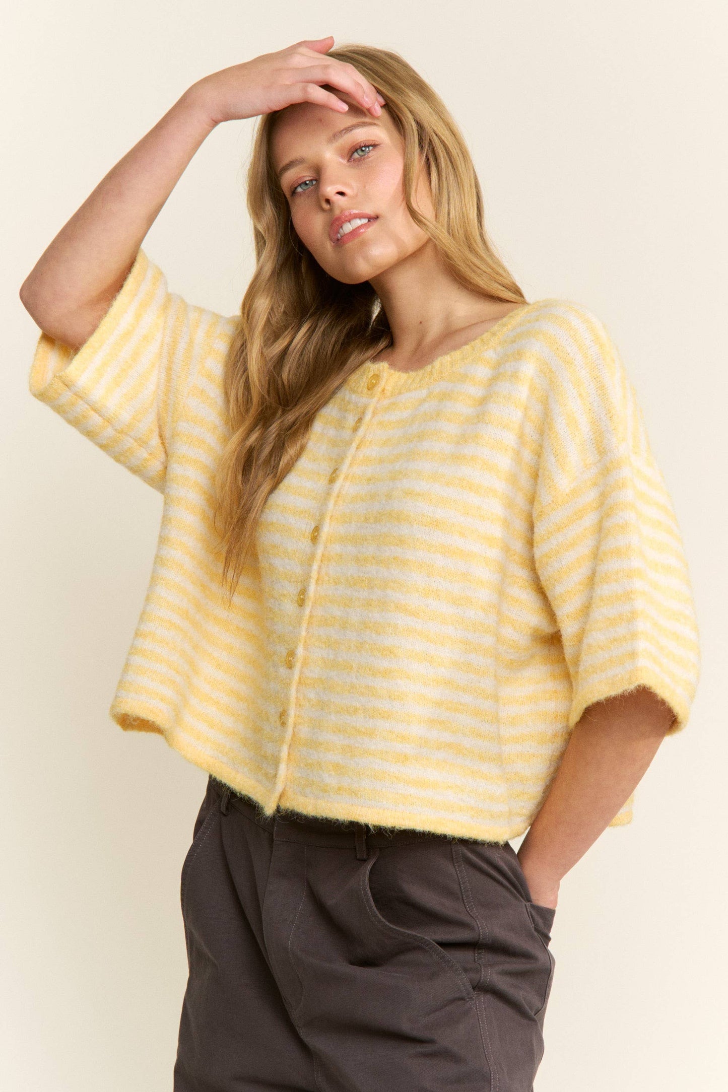 MARLO CARDIGAN | PINK