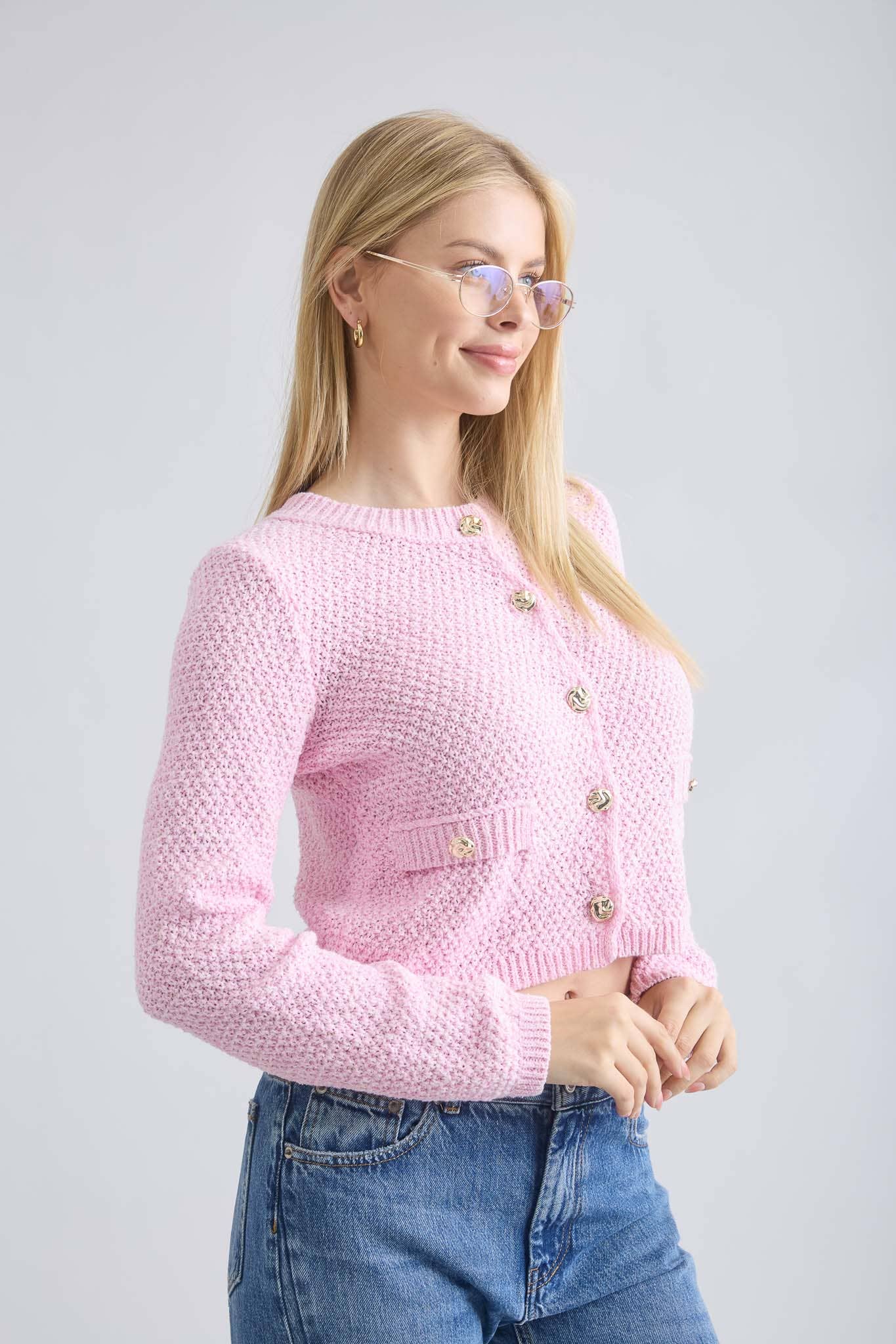 CARA CARDIGAN: YELLOW