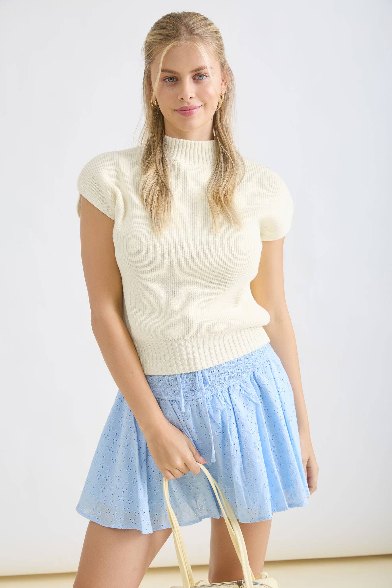 MALLORY SWEATER: MINT