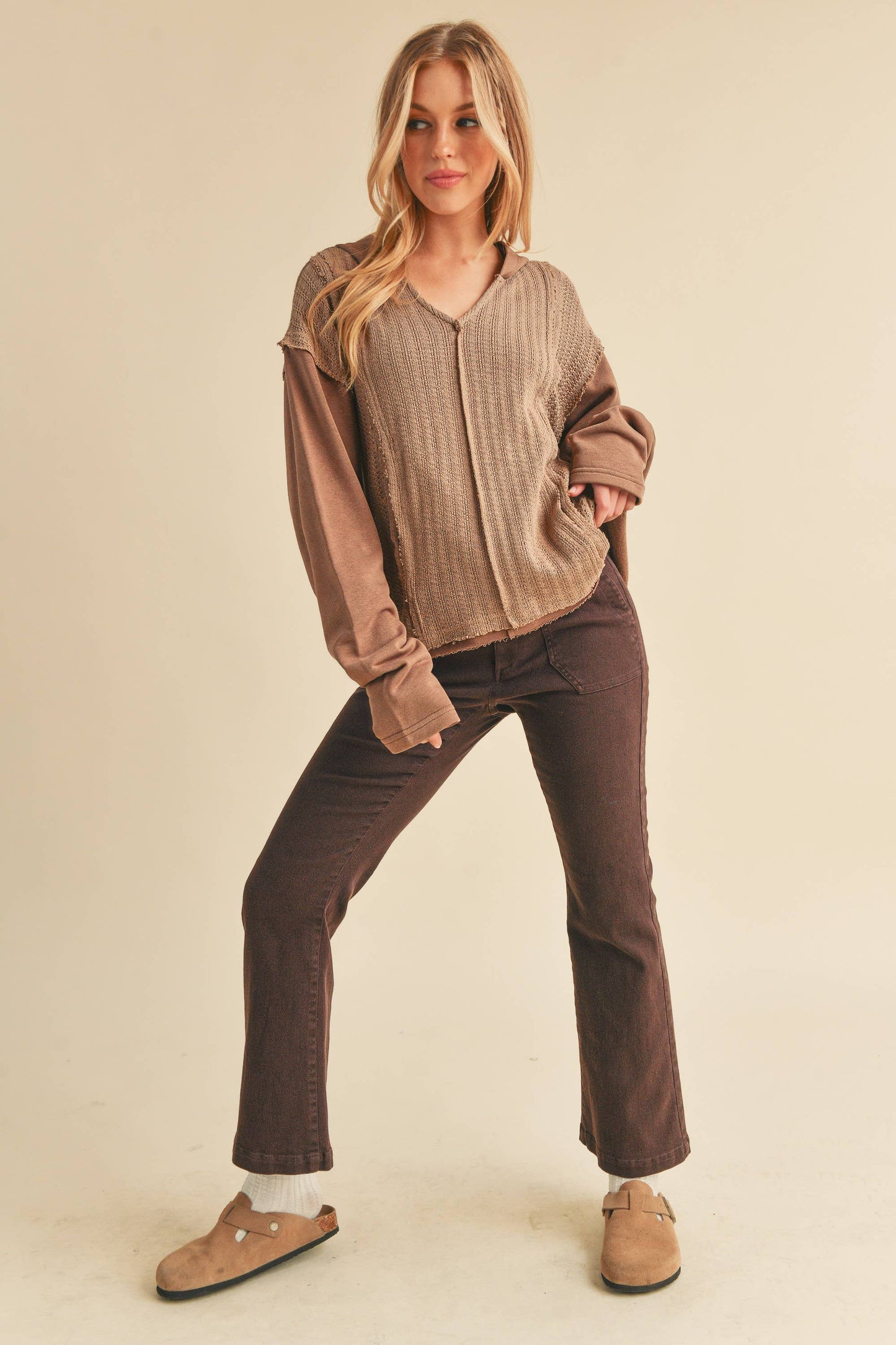 Raquel Sweatshirt | Brown