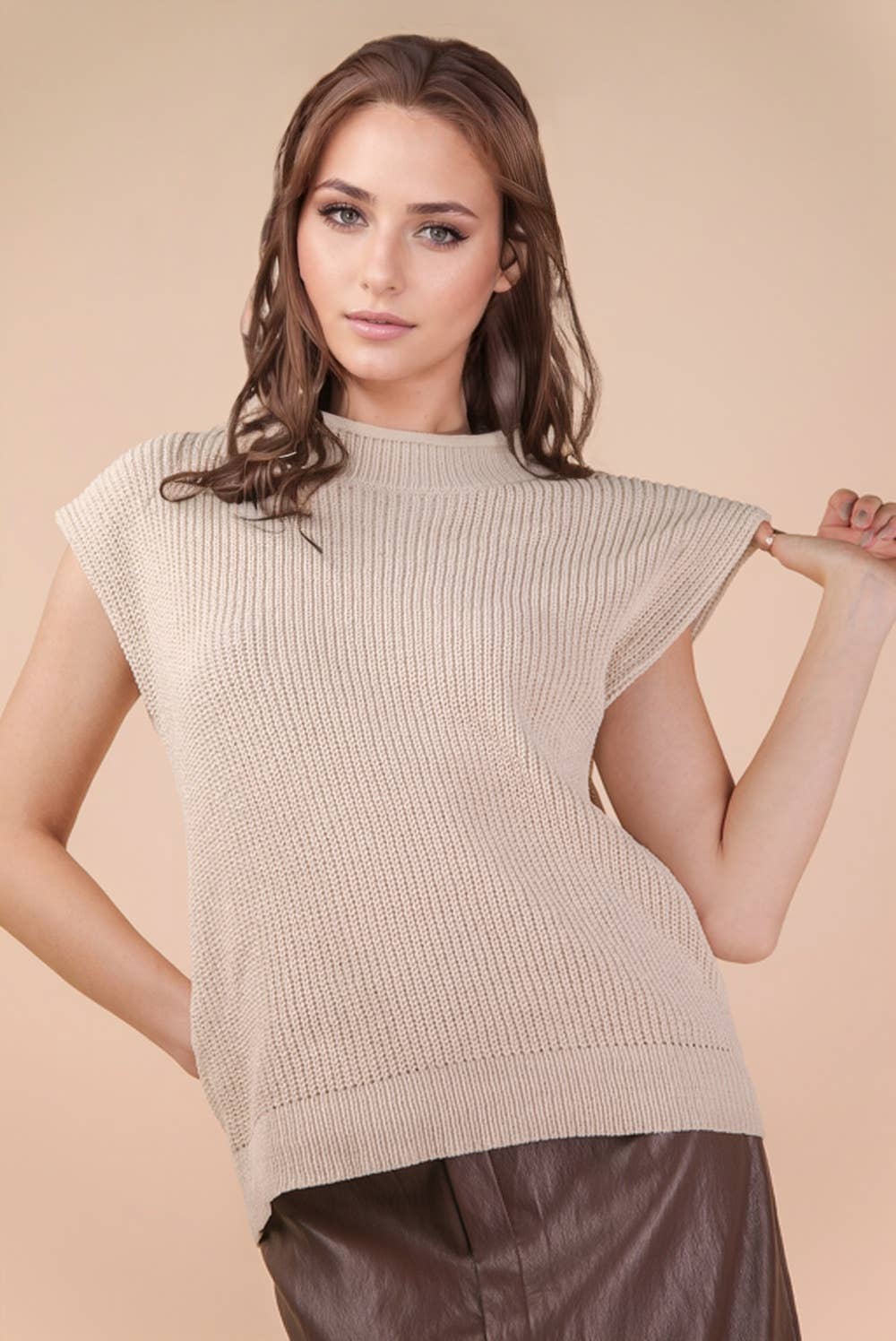 Ollie Oversized Sweater Vest