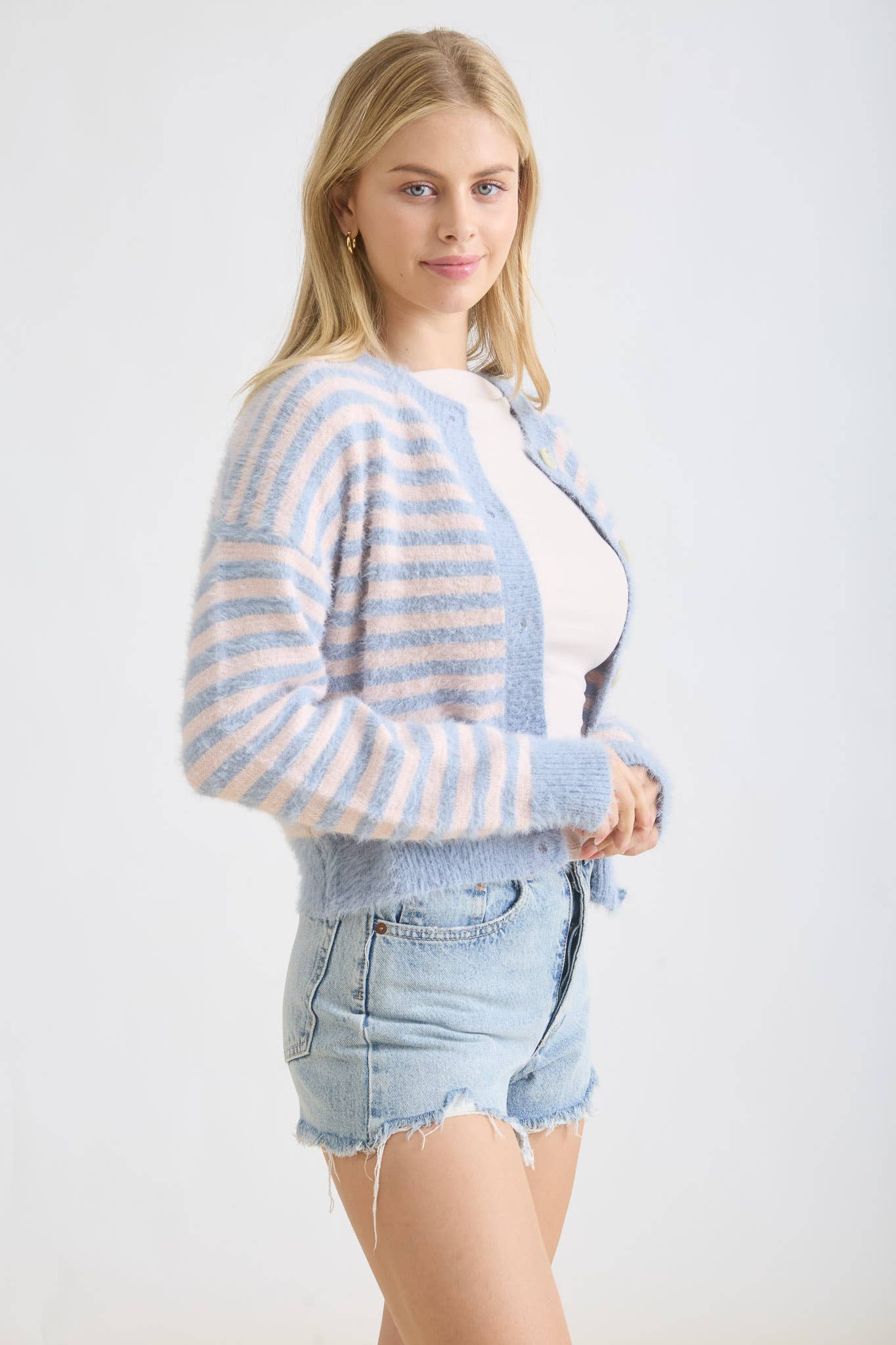 BAILEY CARDIGAN: BUTTER YELLOW