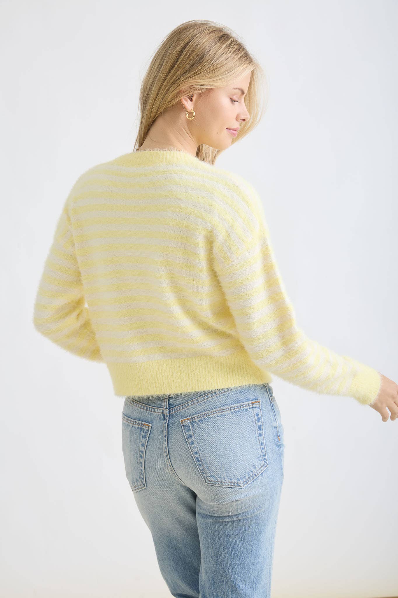BAILEY CARDIGAN: BLUE